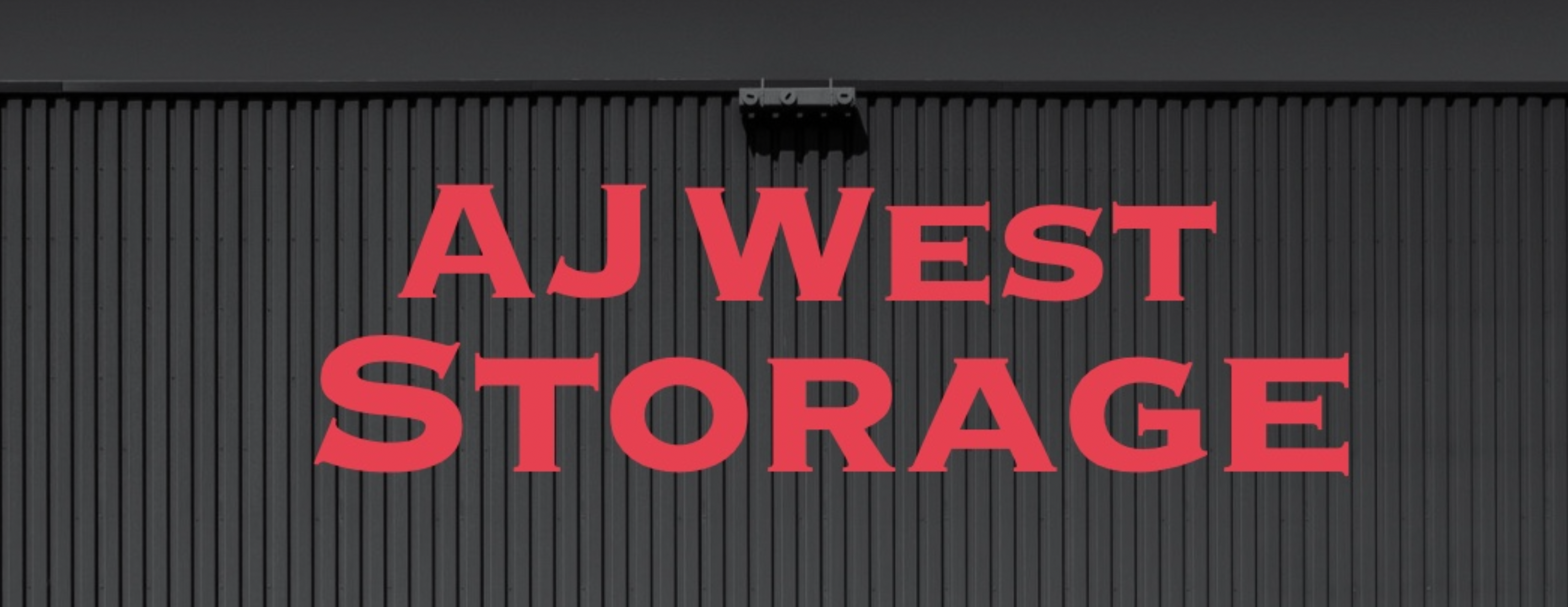 AJ West Self-Storage logo